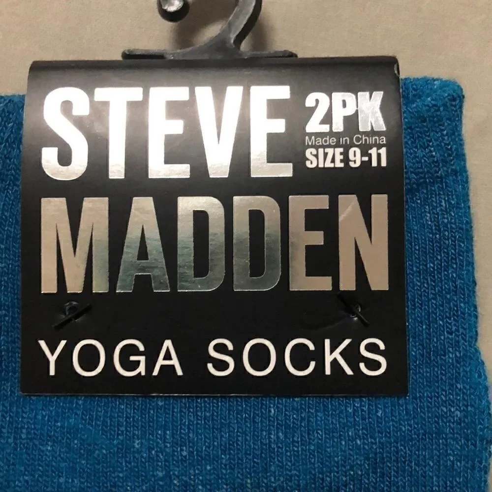 Steve Madden Yoga Socks - 2 Pack! NWT